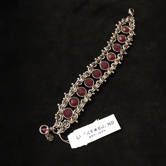 Lucky Brand Jewelry - Lucky Brand Red Stone Bracelet